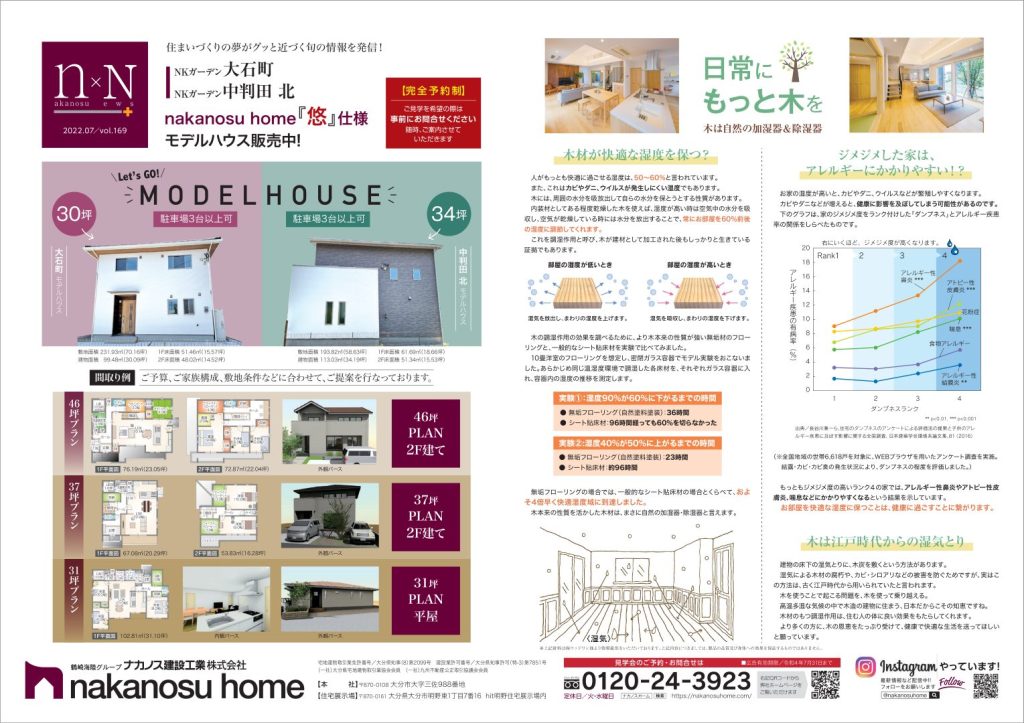 ナカノスニュース７月号